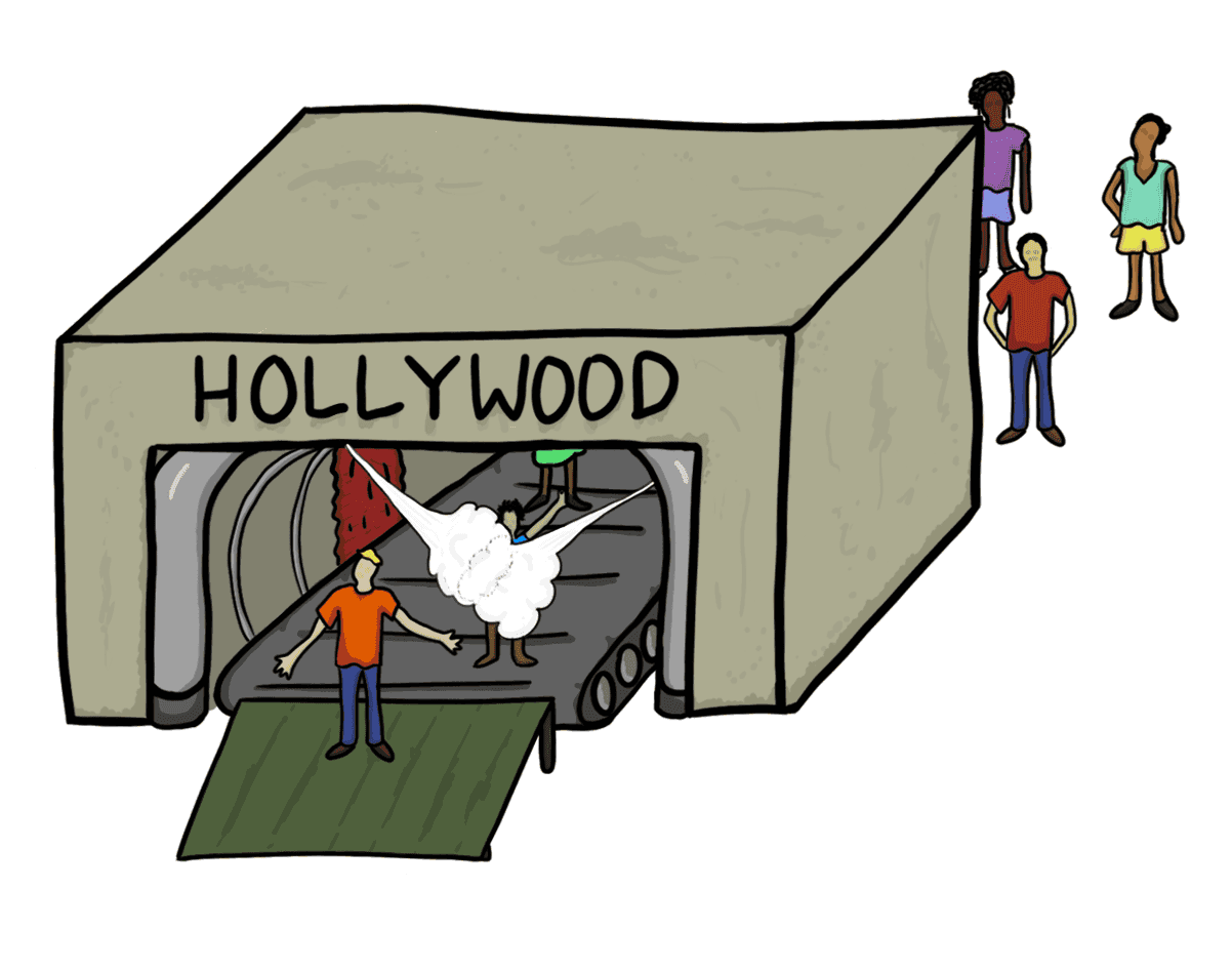 racismo na tv e no cinema