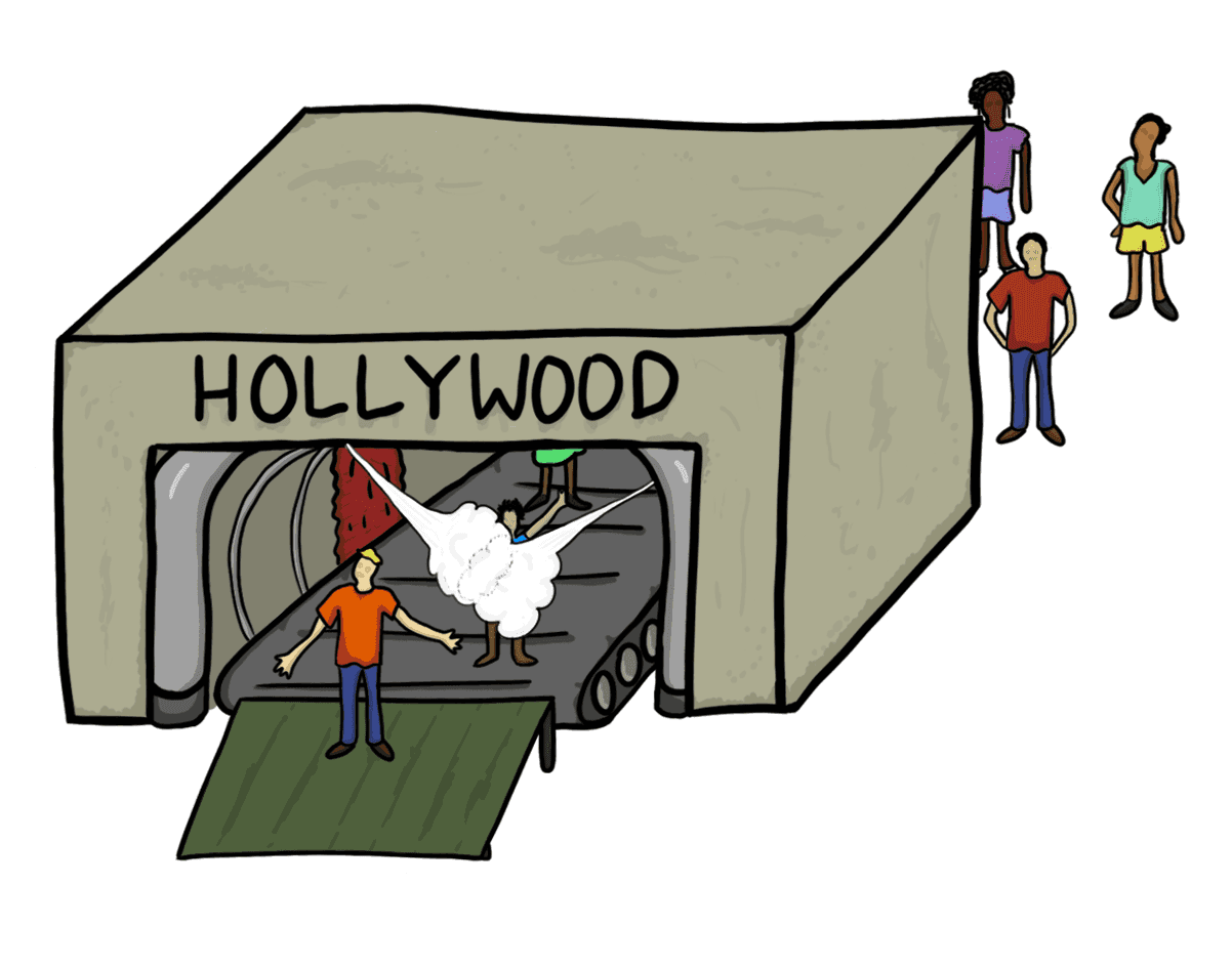 racismo na tv e no cinema