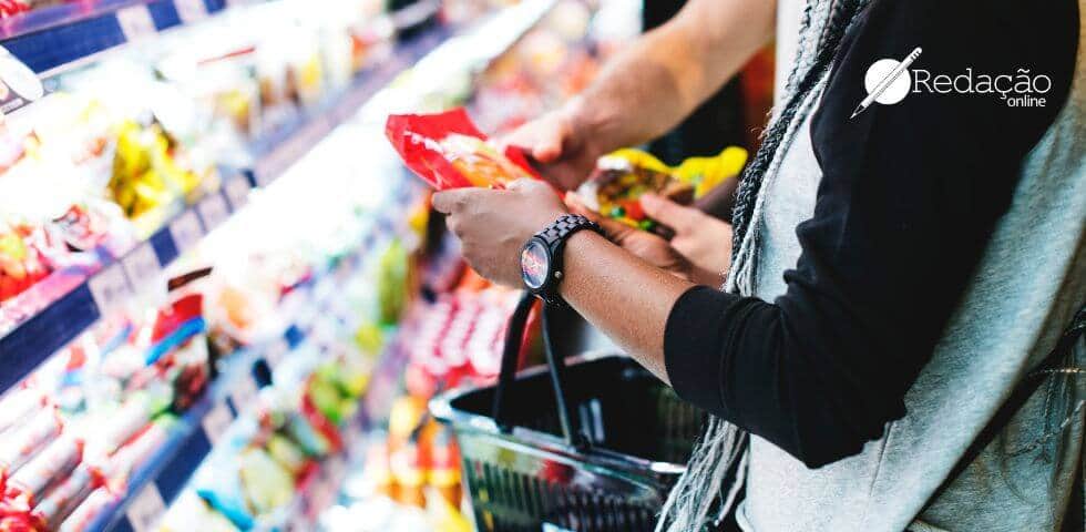alimentos indistrializados saúde tema redação