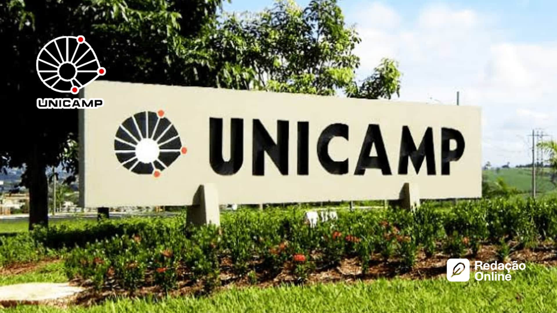 Estudante se preparando para o Vestibular Unicamp 2027 com edital, caderno e materiais de redação