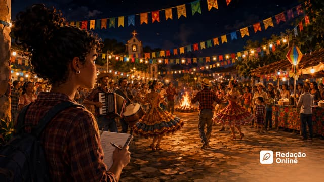 Os desafios para valorizar as festas juninas como patrimônio cultural no Brasil | Tema de redação - Artigo do blog Redação Online