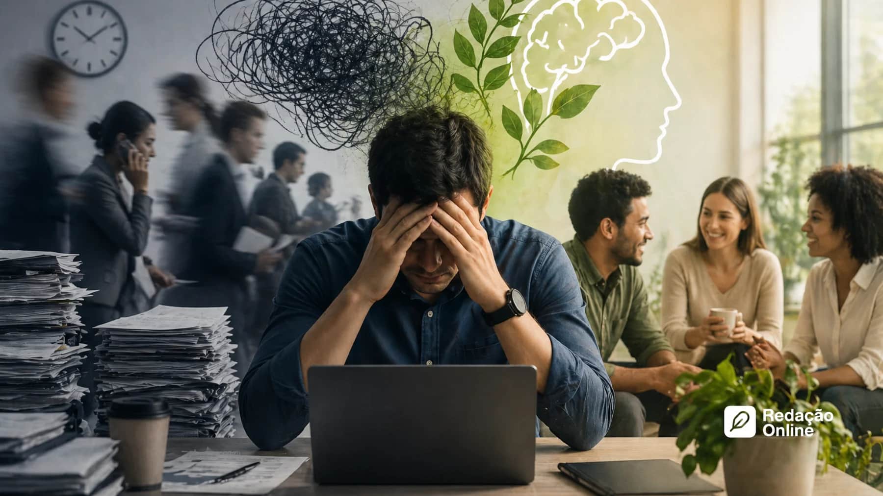 Os desafios para a garantia da saúde mental dos trabalhadores no Brasil | Tema de redação