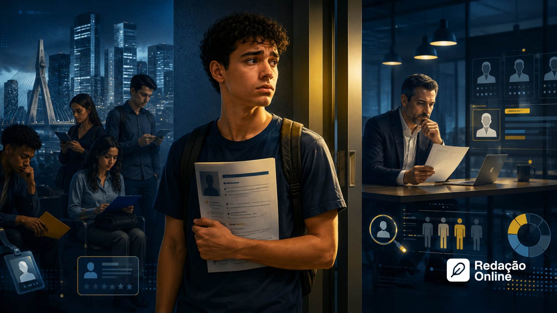 Jovens no mercado de trabalho e exigência de experiência | Tema de redação
