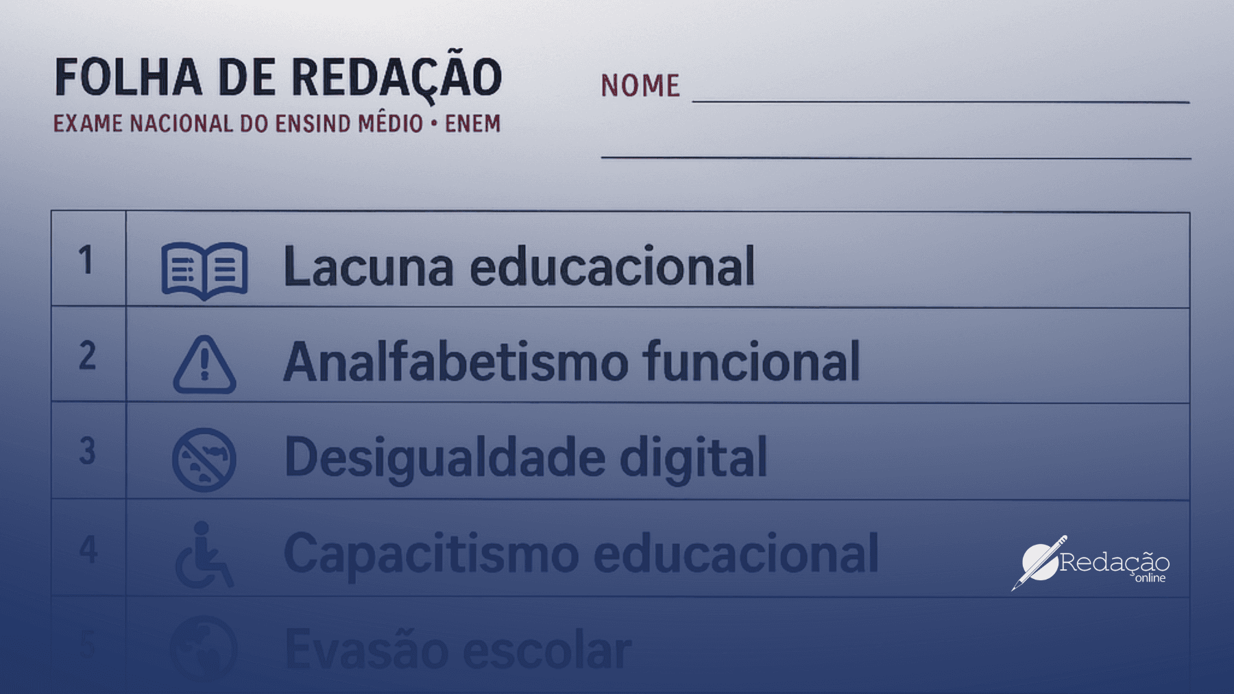40 conceitos fundamentais que podem cair na sua redação (ENEM, vestibulares e concursos)